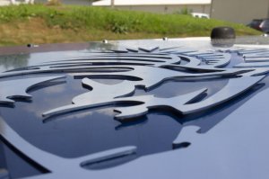 Jeep Wrangler Rubicon Hood Louver - Fishbone Offroad - Black - `07-`18